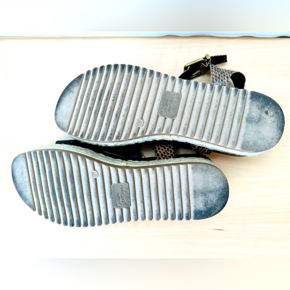 🌟 HP 🌟 Crown Vintage Nedra Espadrille Wedge Sandal - Picture 6 of 6